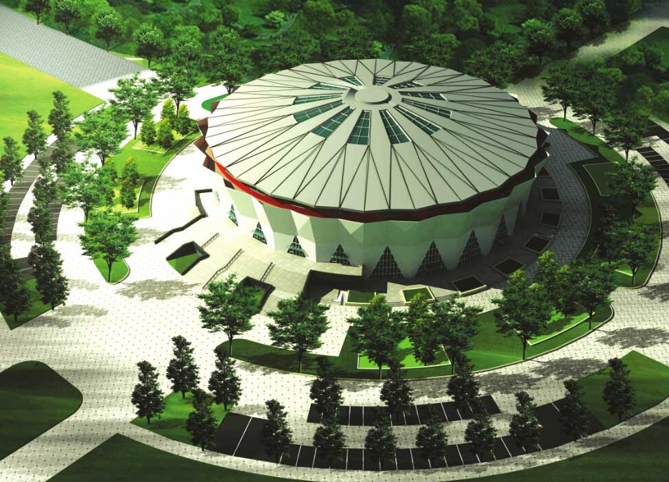 河南永城體育館鋼結(jié)構(gòu)